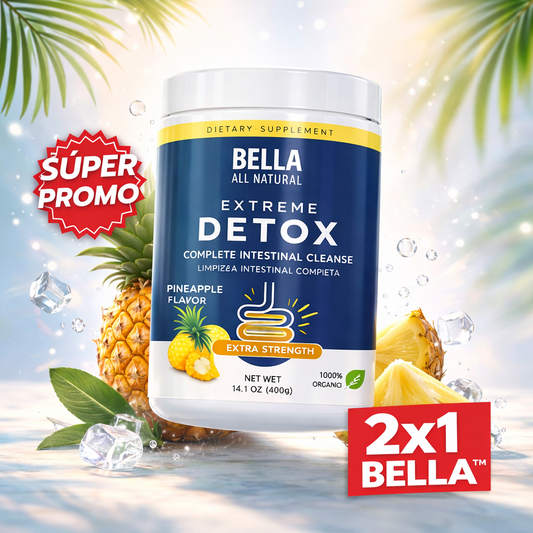 Bella All Natural Colon Detox™: Limpieza y desintoxicación corporal completa