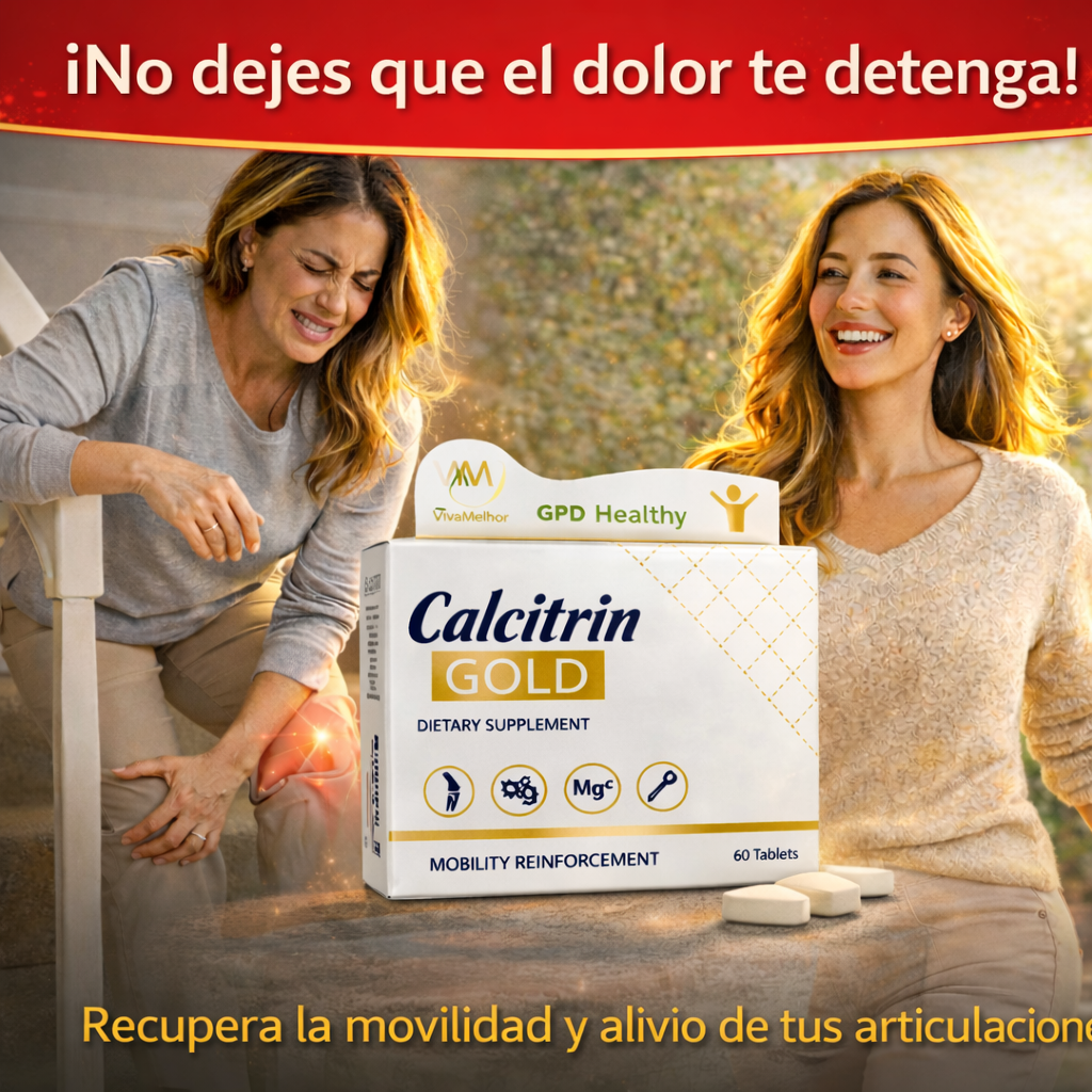 Calcitrin Gold: Fortalece Huesos y Articulaciones