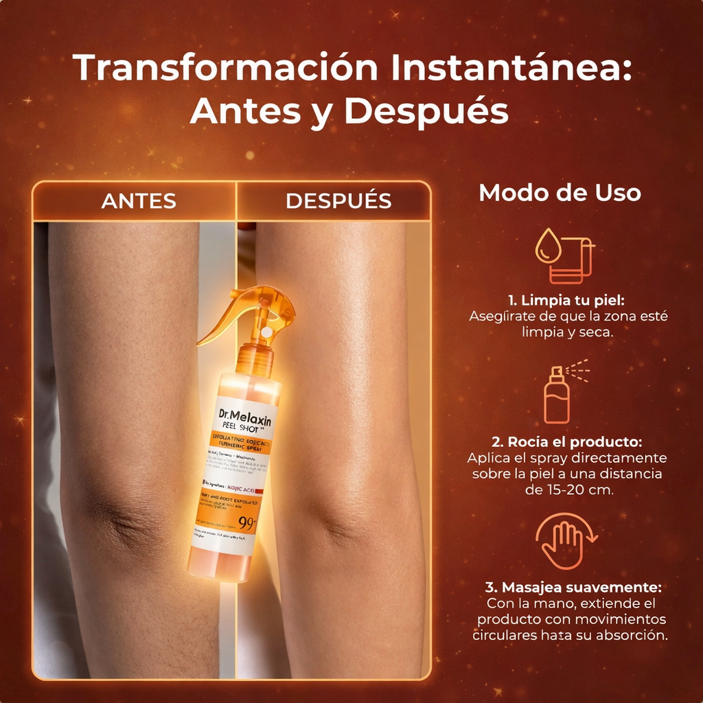 Dr.Melaxin™: Exfoliación Suave que Aclara e ilumina tu Piel