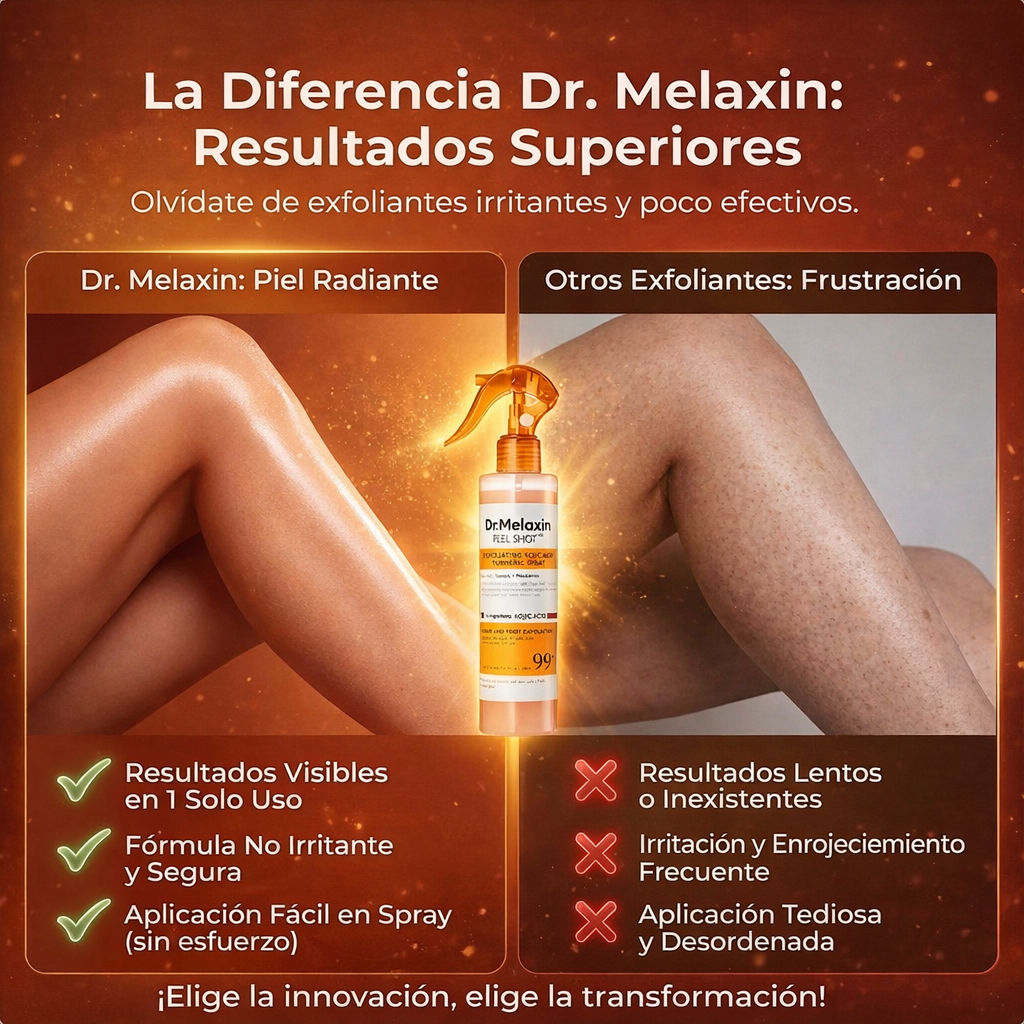 Dr.Melaxin™: Exfoliación Suave que Aclara e ilumina tu Piel
