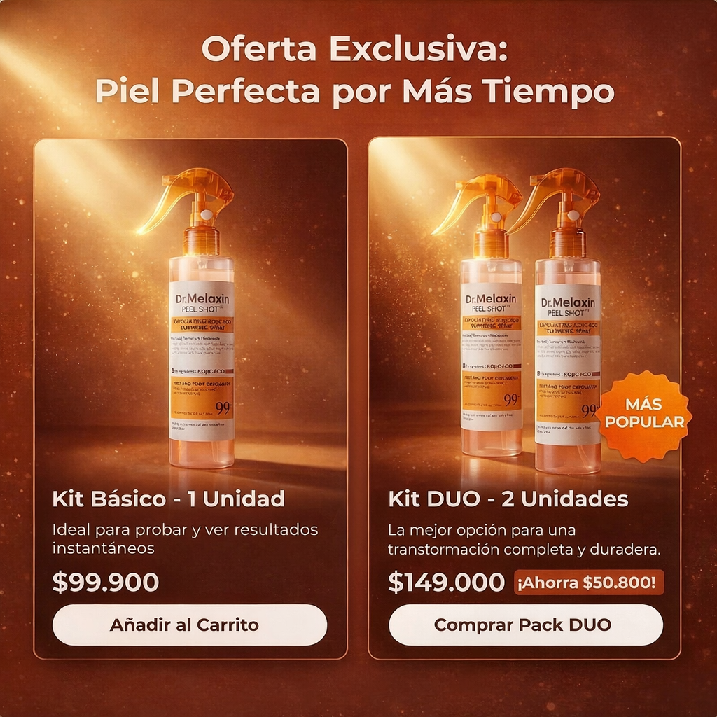Dr.Melaxin™: Exfoliación Suave que Aclara e ilumina tu Piel