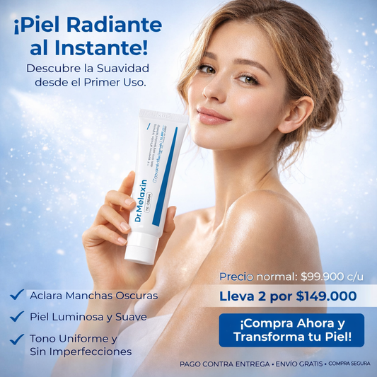 Dr.Melaxin TX Cream™: Aclara Manchas y Unifica el Tono