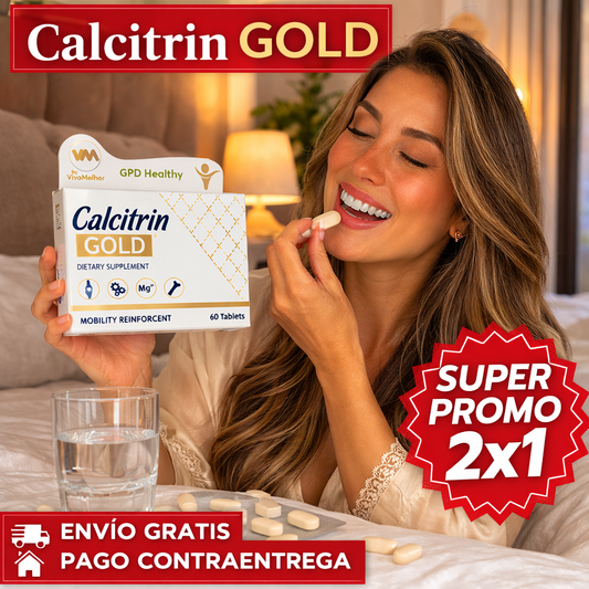 Calcitrin Gold: Fortalece Huesos y Articulaciones
